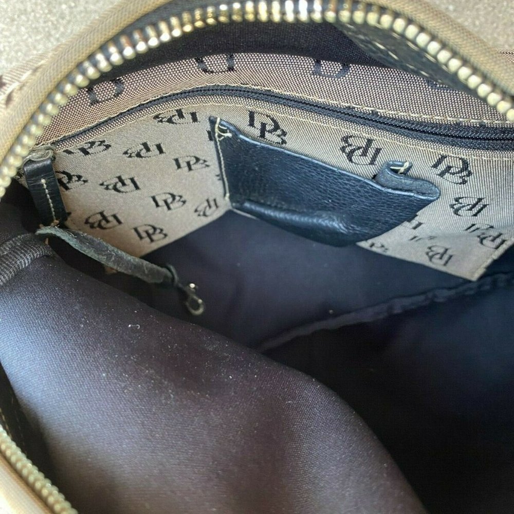 Dooney & Bourke Women's Vintage Designer DB Monogram Shoulder Hand Bag P… - Picture 4 of 5